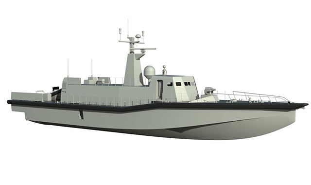 INTERMARINE HIGH SPEED POLYVALENT NAVAL VESSEL ITALIAN NAVY