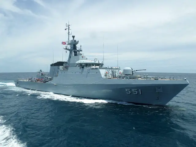 Royal Thai Navy Offshore Patrol Vessel HTMS KRABI