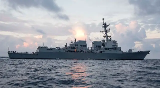 Burke class Ralph Johnson DDG 114 Builder Sea Trials