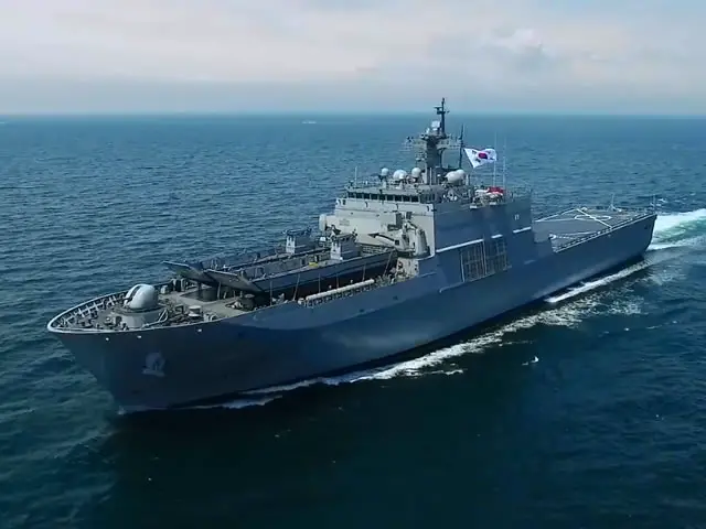 ROK Navy LST II class landing ship Cheon Ja Bong