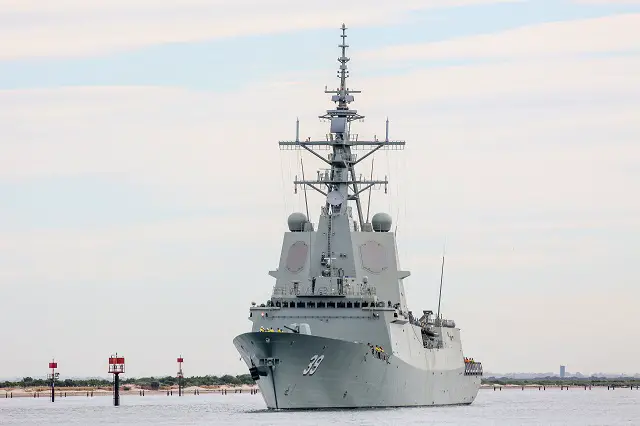 RAN AWD Hobart successfully completes Sea Acceptance Trials 2