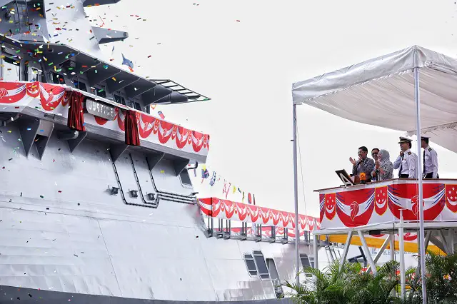 RSN fourth Littoral Mission Vessel RSS Justice Singapore