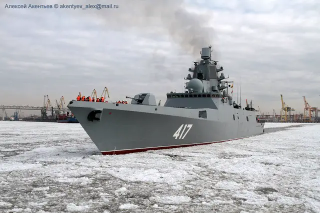 lead frigate Project 22350 Admiral Gorshkov