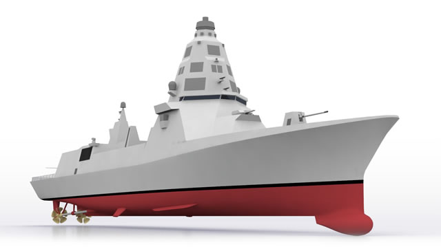 IDEF 2017: ASELSAN Showcasing its ÇAFRAD Phased Array Radar for TF-2000 Frigate