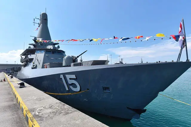 Republic of Singapore Navy Commissions Littoral Mission Vessel - RSS Independence