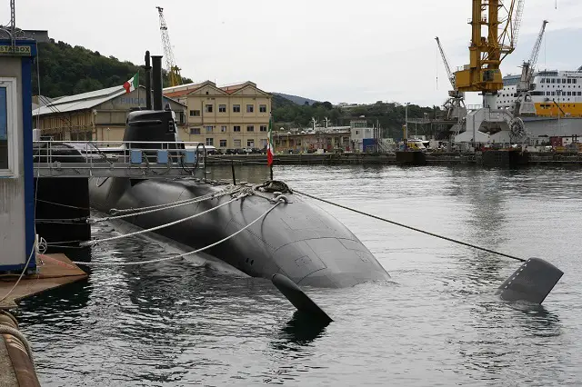 Fincantieri Delivers Last U212A SSK Submarine Romeo Romei to Italian Navy
