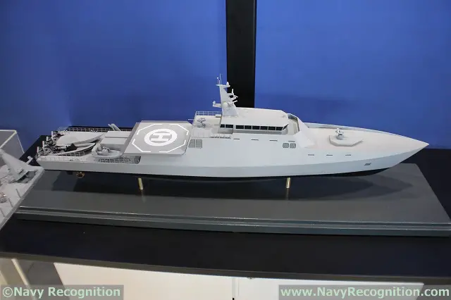 UDT 2017: Saab Rolls Out its MCMV 80 Scale Model