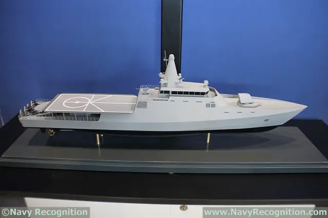 UDT 2017: Saab Rolls Out its MCMV 80 Scale Model