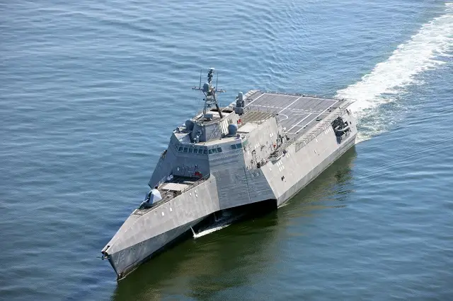 Future Independence-class LCS USS Omaha Completes Acceptance Trials