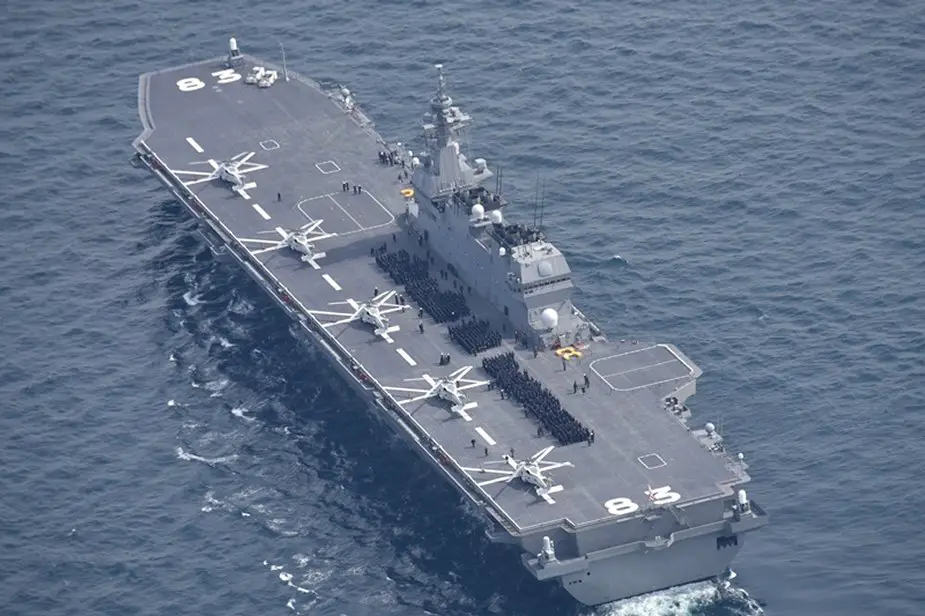 Japan to launch first aircraft carriers since WW2