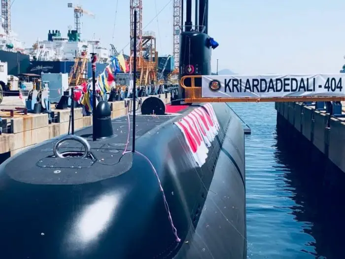 South Koreas DSME Delivered the 2nd Type 2091200 Submarine to Indonesia TNI AL