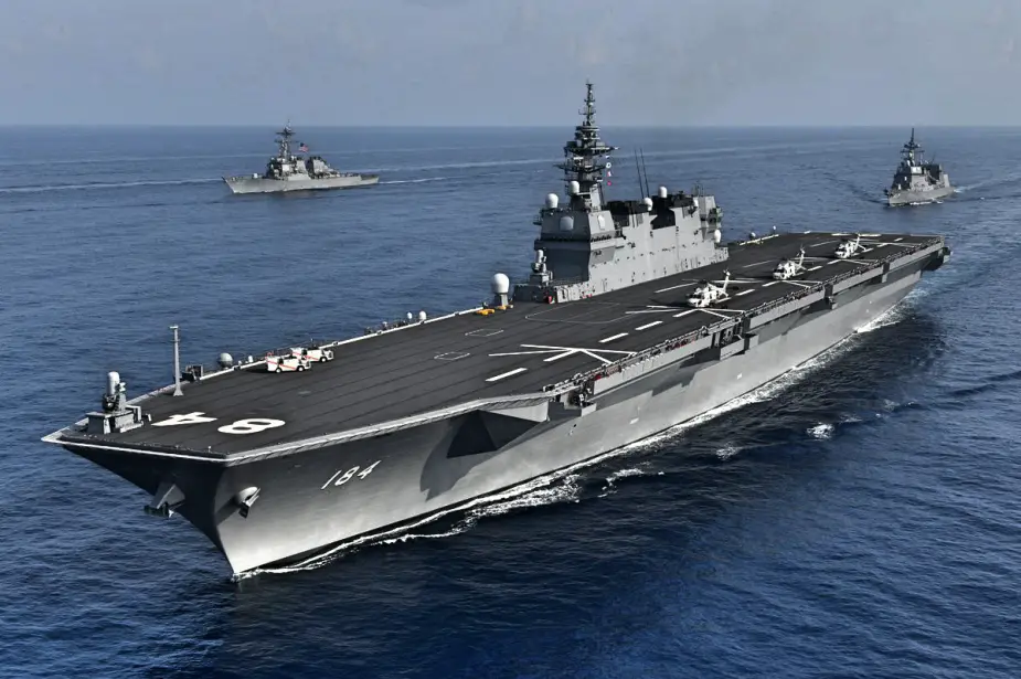 US Navy JMSDF Carriers Participate in Bilateral Training in South China Sea 2