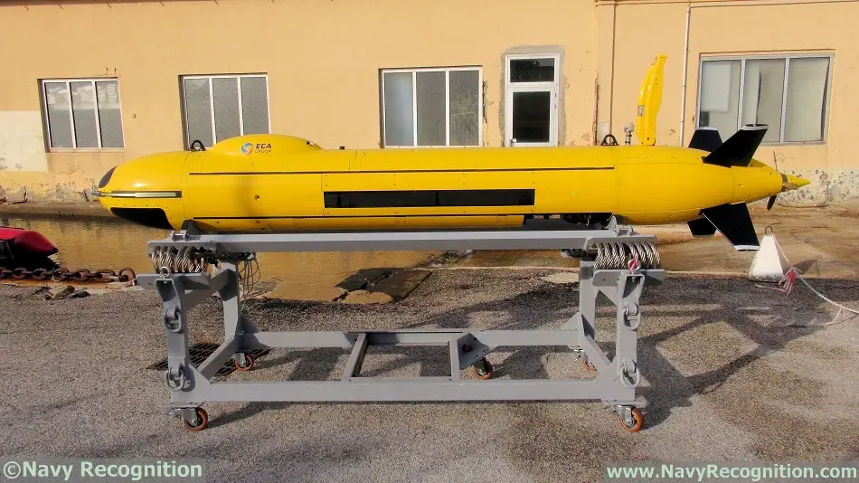 ECA Group unveils the A18 M mid size AUV for mine warfare 1