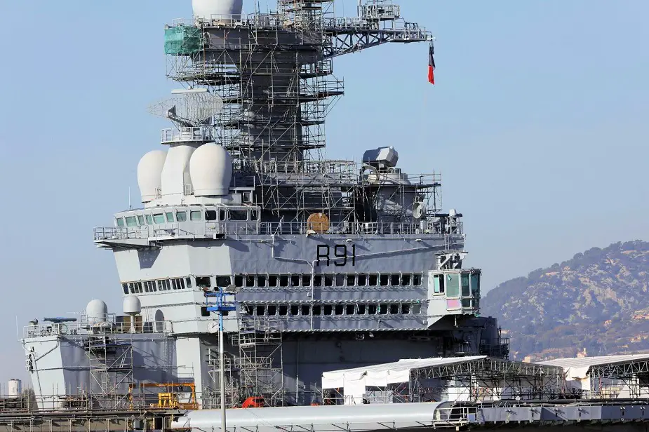 French Aircraft Carrier Charles de Gaulle Recieved its SMART S Mk2 Radar 1