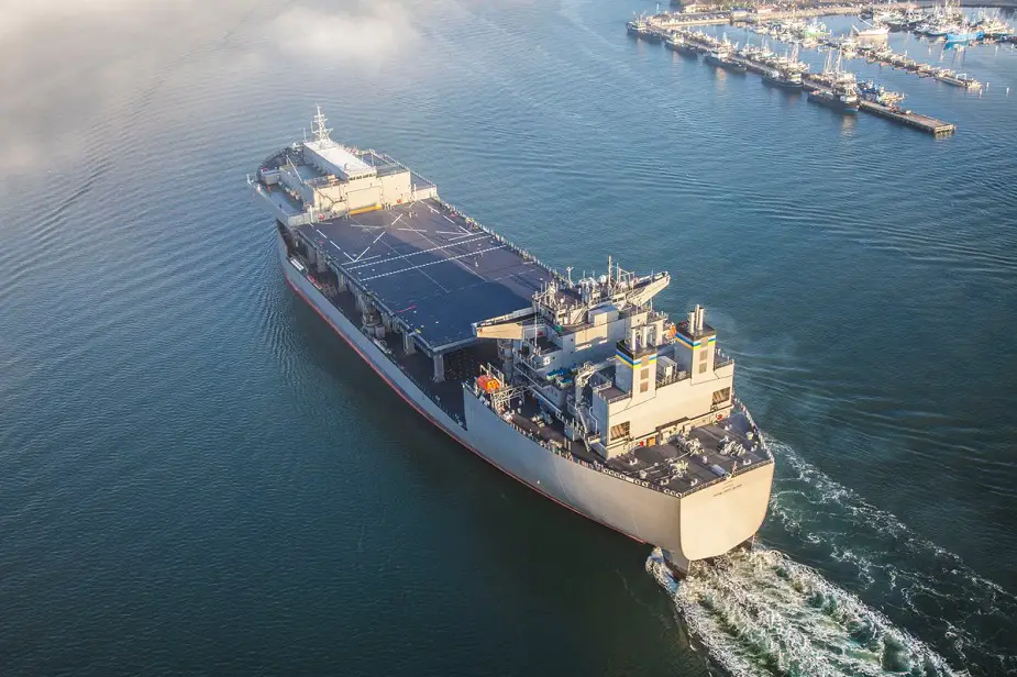 U.S. Navy Accepts delivery of USNS Hershel Woody Williams