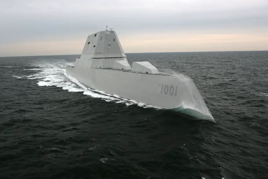 USS Zumwalt DDG 1001