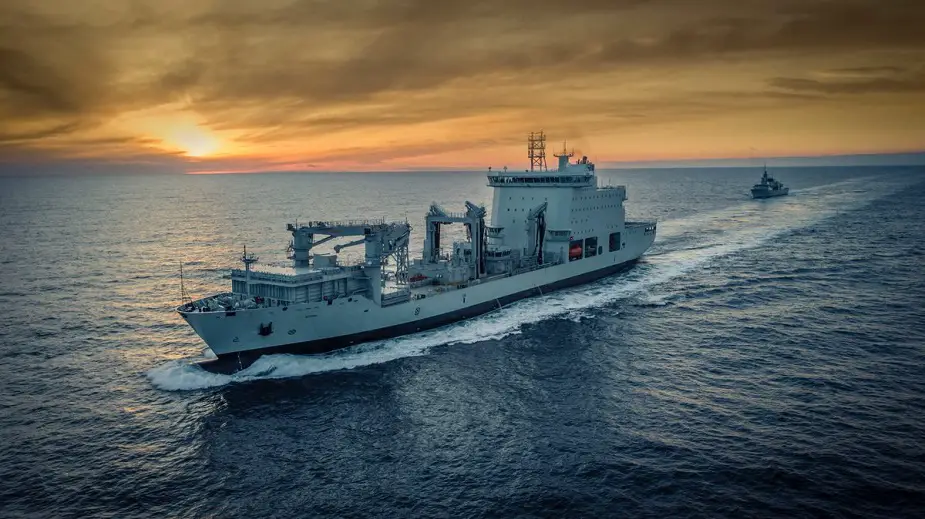 Interim AOR MV Asterix Completes Royal Canadian Navy Trials Achieves FOC 1