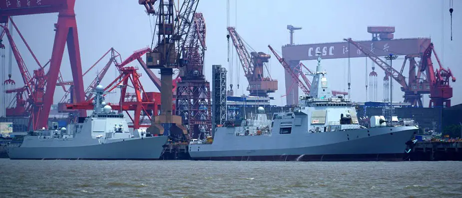 China Launched the Fourteenth Type 052D Destroyer for the PLAN 2