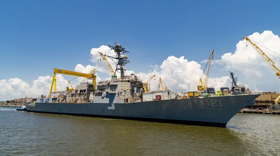 HII Launched Flight IIA Technology Insertion Destroyer Frank E. Petersen Jr. DDG 121