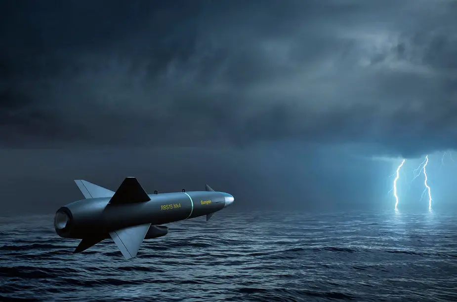 Saab Launches the RBS15 Gungnir RBS15 Mk4 Anti ship Missile