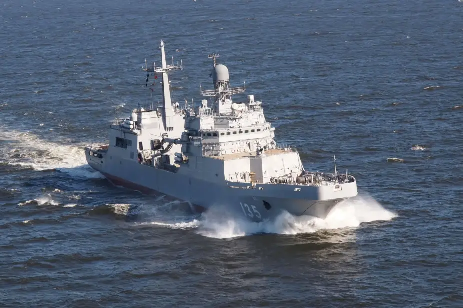 Russian Amphibious Landing Ship Ivan Gren Completes Acceptance Trials 