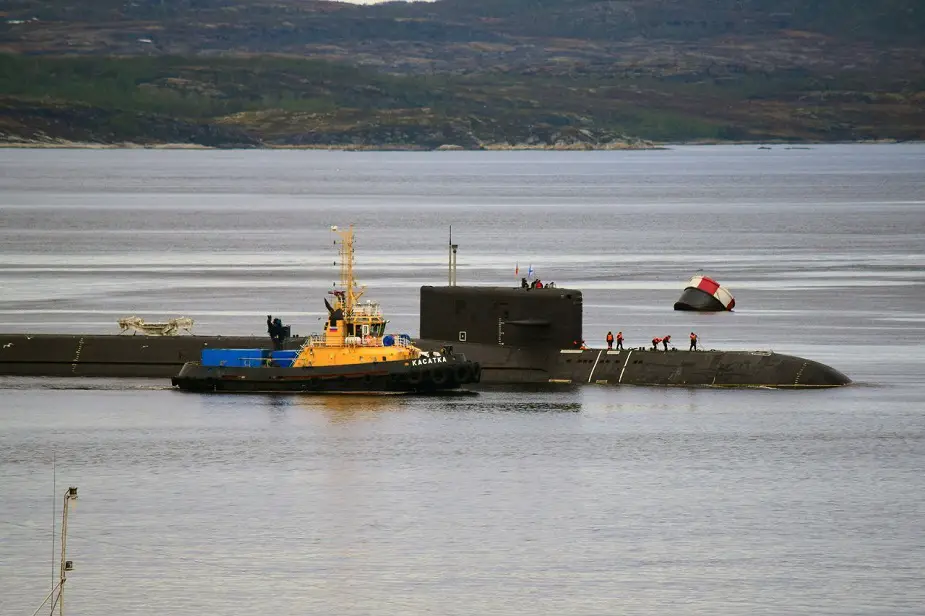 Russian Special Mission Submarine BS 64 Podmoskovye Spotted with Dorsal Payload Cradle 2