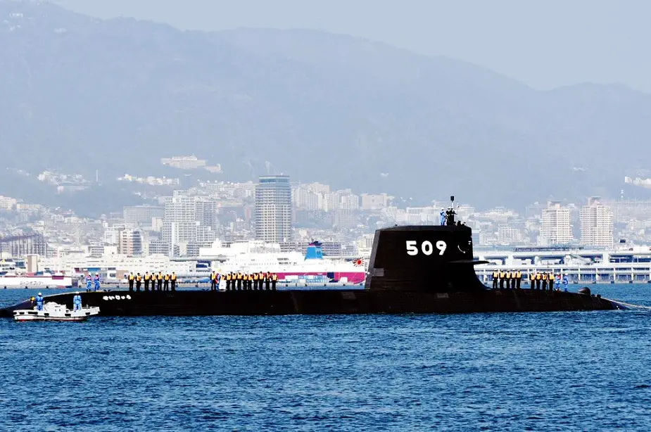 JMSDF Commissioned its 9th Soryu class SSK SS 509 JS Seiryu 2