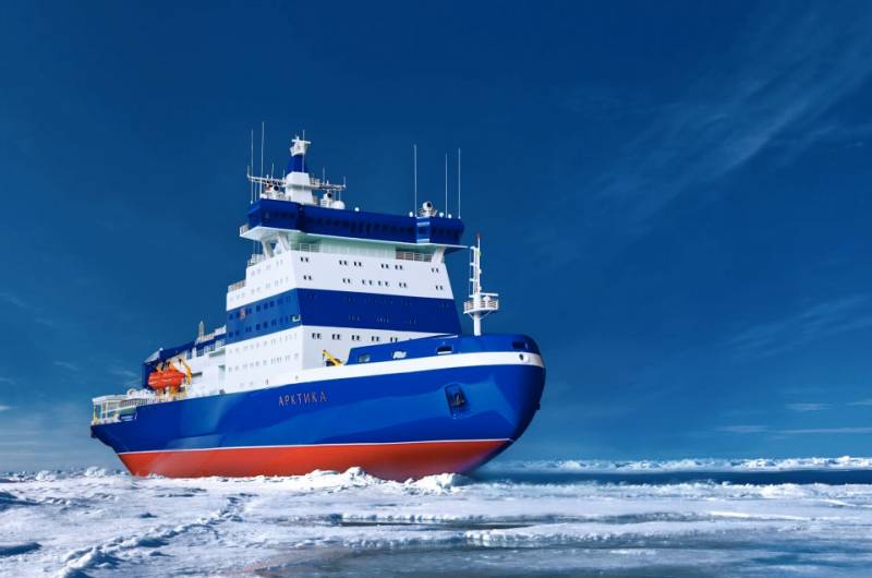 nuclear icebreaker project 22220 rosatom russia