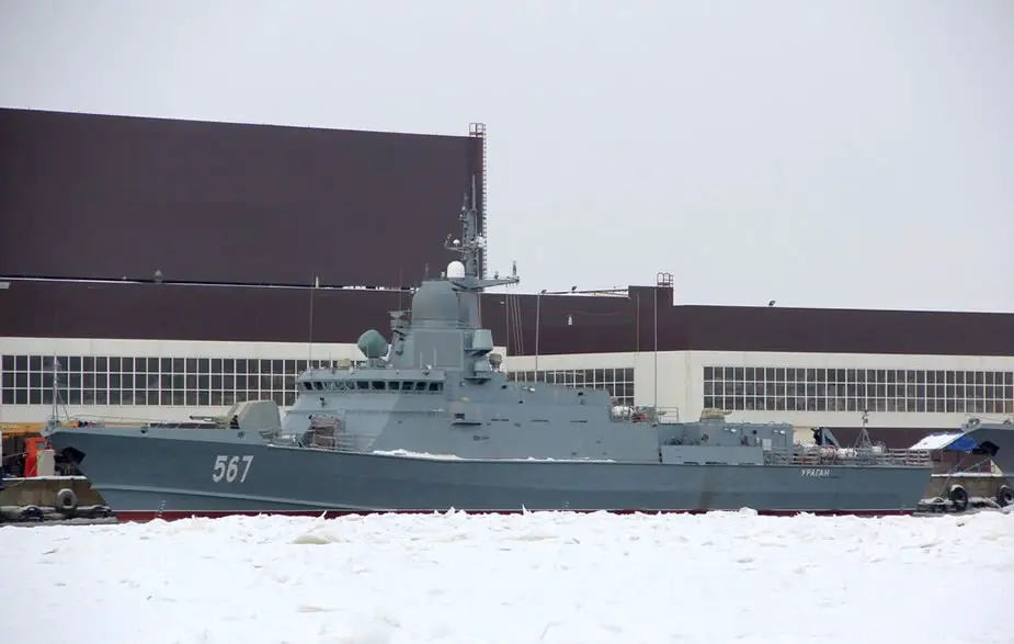 First Project 22800 Karakurt class Corvette Uragan to Start Trials in mid May