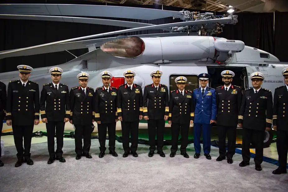 First Mh 60r Seahawk Helicopter Delivered To Royal Saudi Navy