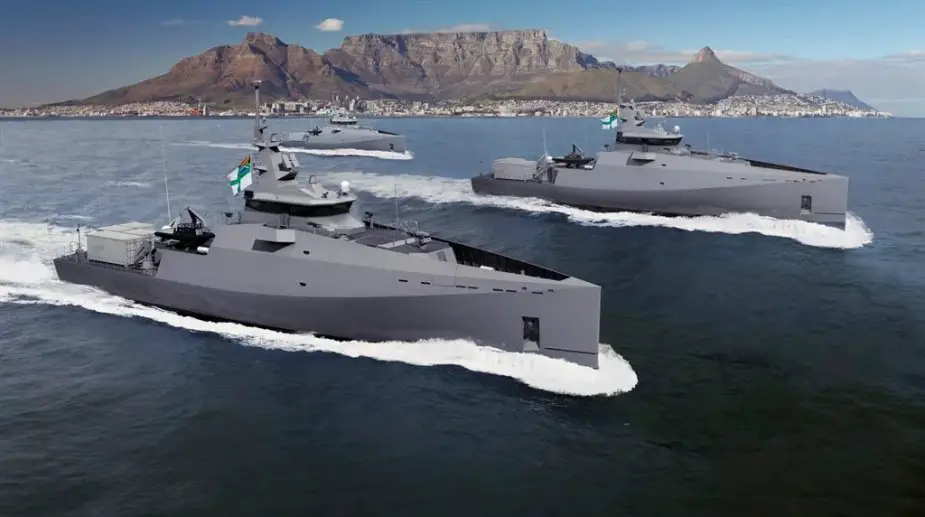 Damen Ceremonially Laid The Keel Of South African Navy First Mmipv