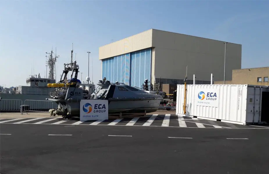 ECA introduces UMIS Containerised air transportable drones system 925 001