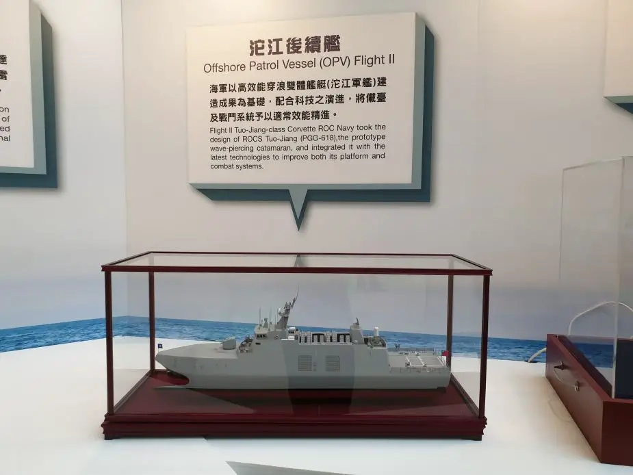 Flight II Tuo Chiang class OPV Taiwan TADTE 2019 925 001