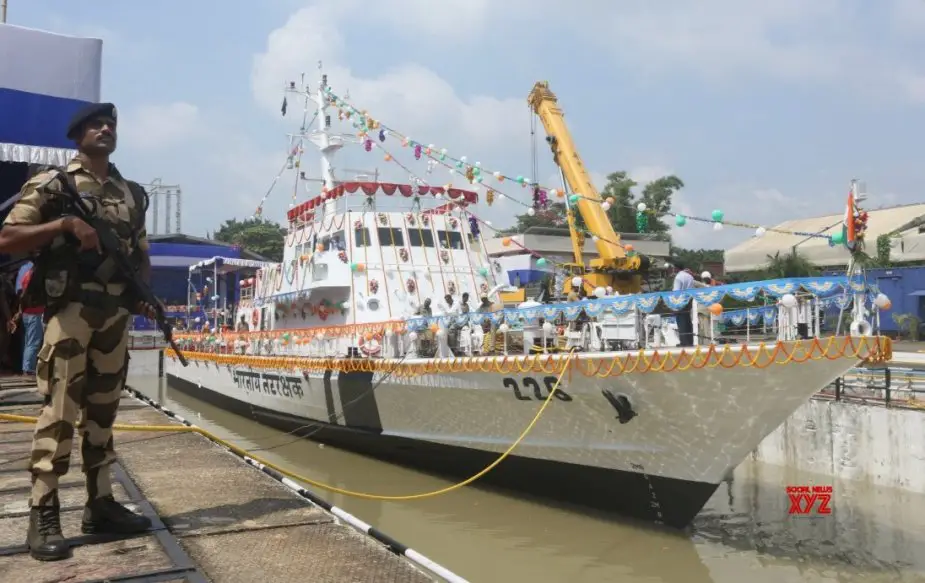 GRSE launches fifth Fast Patrol Vessel for Indian Coast Guard