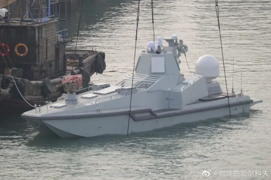 China has launched sea trials of new JARI USV armed Unmanned Surface Vessel 925 001