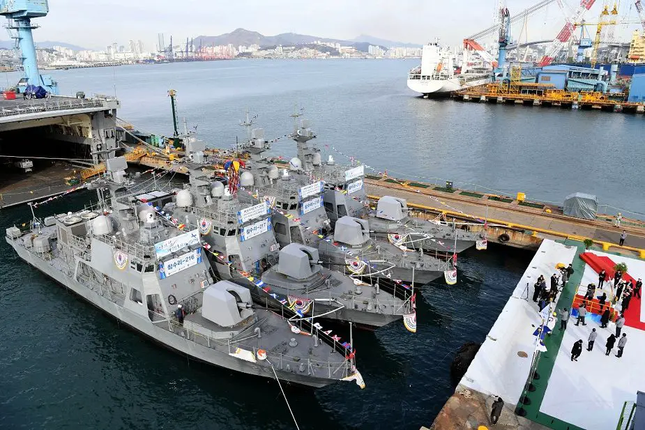 Four more PKX B class Chamsuri II class patrol boats for Republic Of Korea Navy 925 001