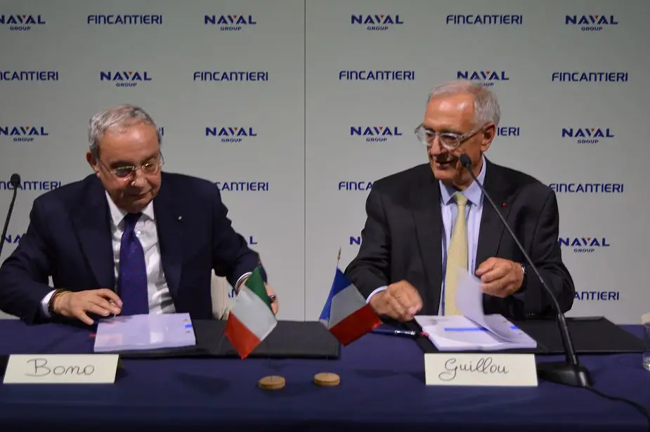 Fincantieri and Naval Group sign a joint venture agreement 925 001