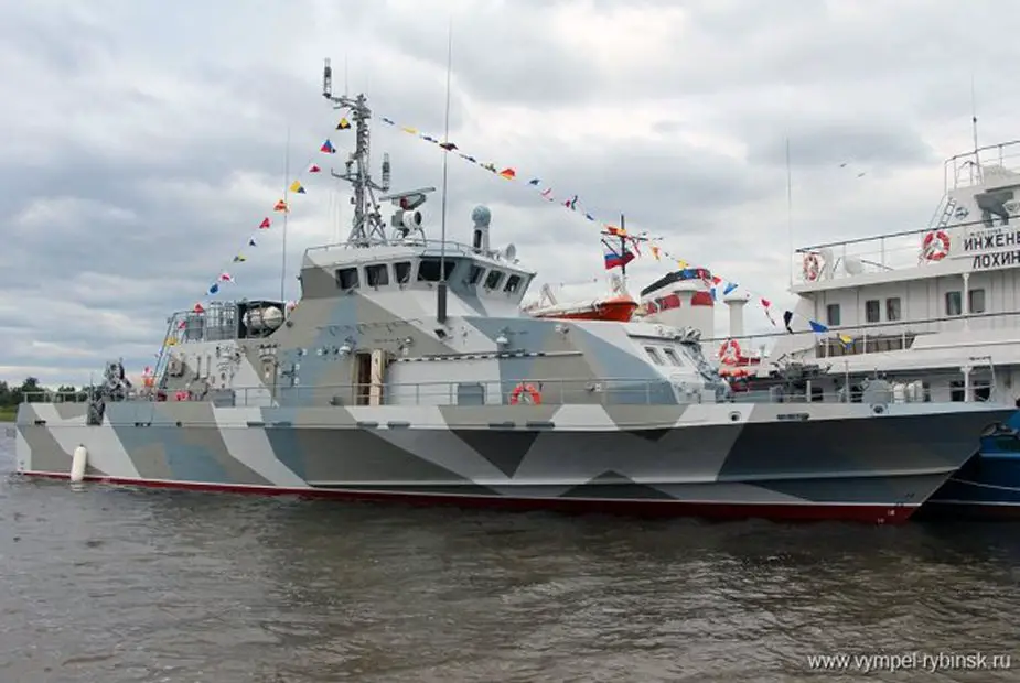 Project 21980 boat set afloat for the Russian Navy in Rybinsk