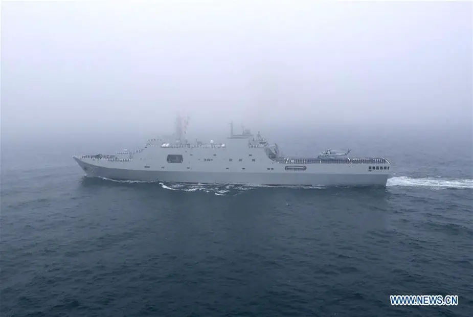 China and Thailand launched joint naval drills