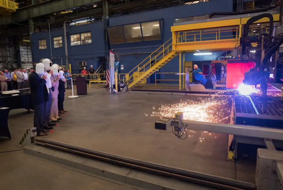 Huntington Ingalls Industries starts construction of Columbia class submarines