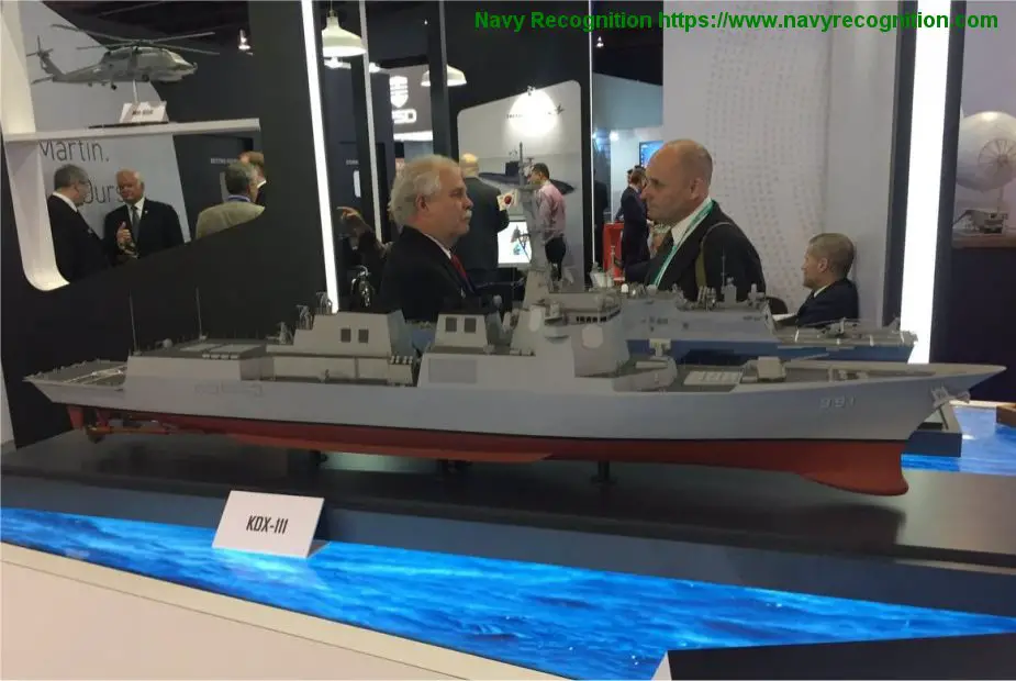 South Korea approved plans for future KDX III Aegis destroyers