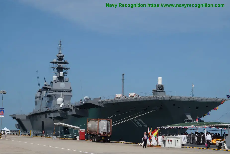 U.S. and Japanese warships deployed in the Stait of Malacca