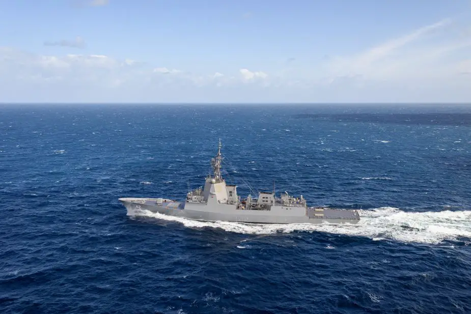 Australian Navy will receive Sydney Air Warfare Destroyer in 2020