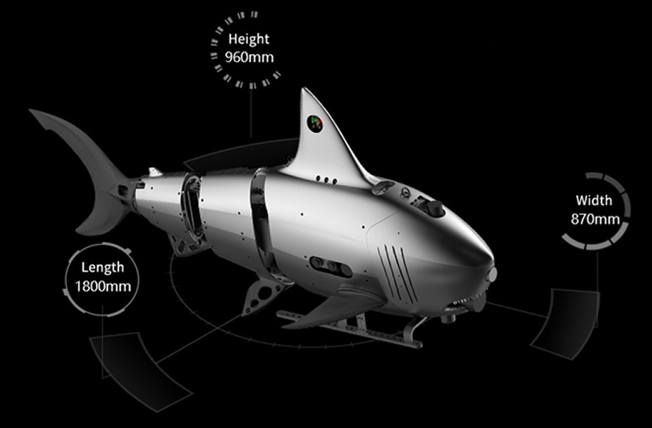 Boya Gongdao Robot Technology unveils its Shark Inspired Chinese Robot Submarine 925 001