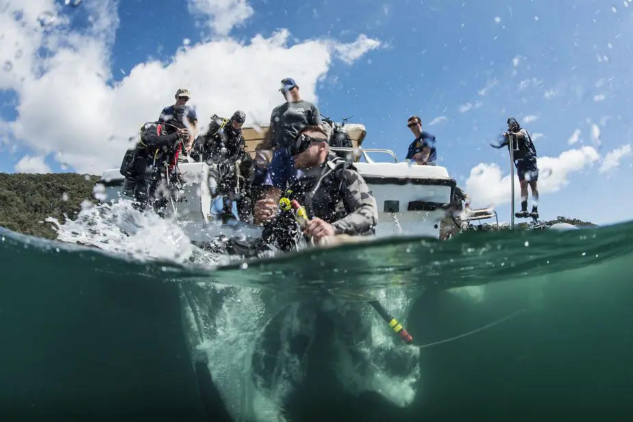 Naval exercise Dugong 2019 started in Australia for countermeasure and explosive ordnance disposal professionals 925 001