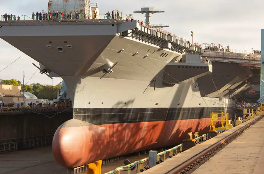 Newport News Shipbuilding to Host Ford class carrier John F. Kennedy christening 925 001