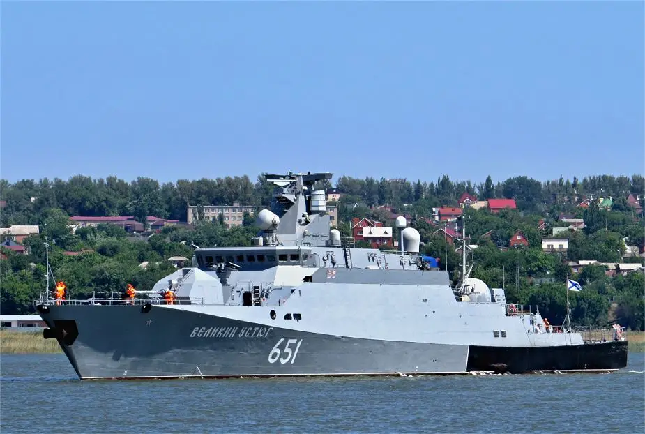 Russian navy Project 21631 Buyan M class corvette has tested missile and artillery systems in Black Sea 925 001