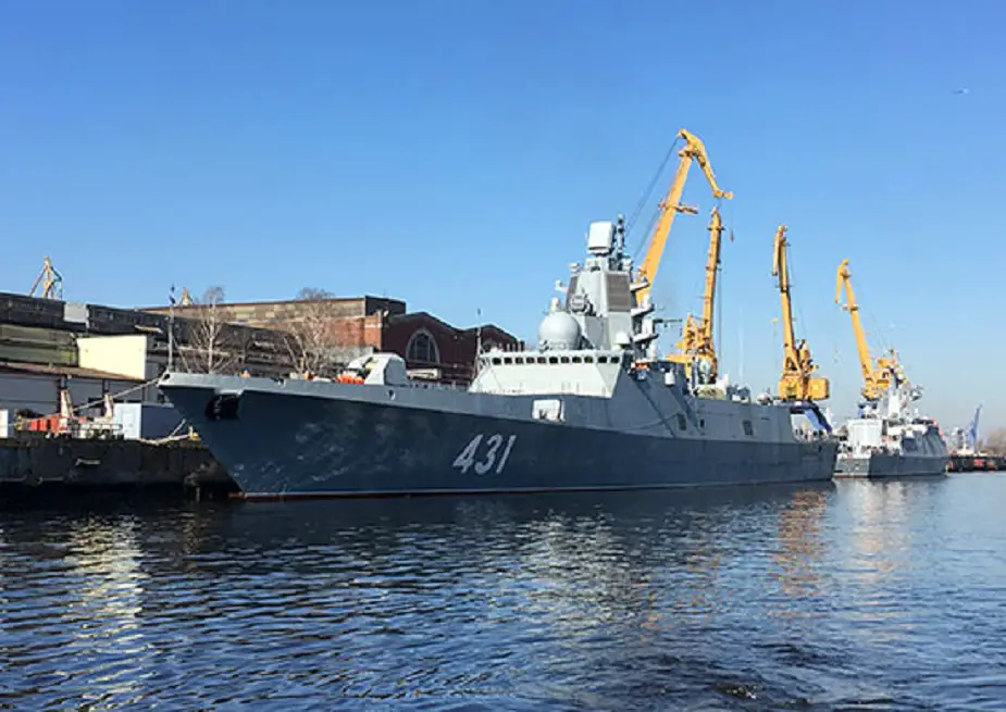 Admiral Kasatonov frigate begins acceptance trials