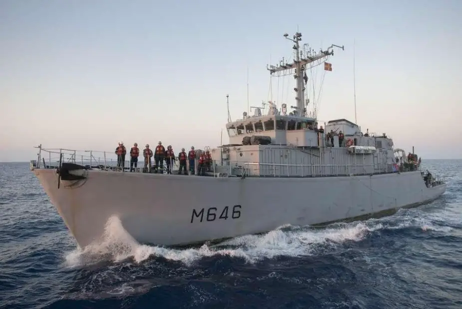 French minehunter Croix du Sud undertakes operations in the Baltic Sea 925 001