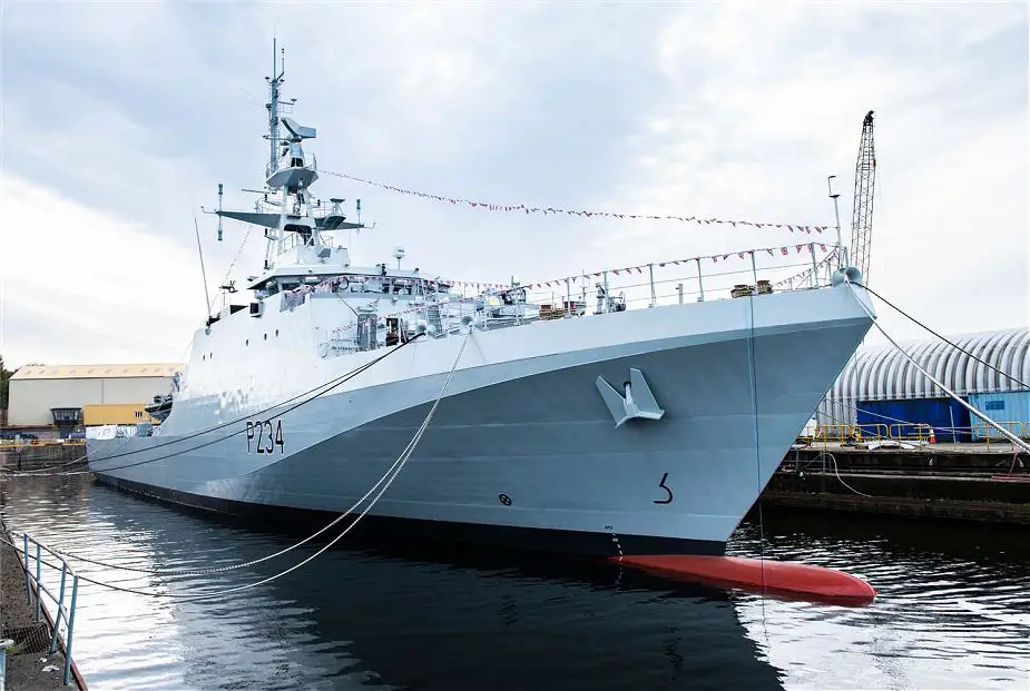New River class patrol ship of British Navy formally named HMS Spey 925 011